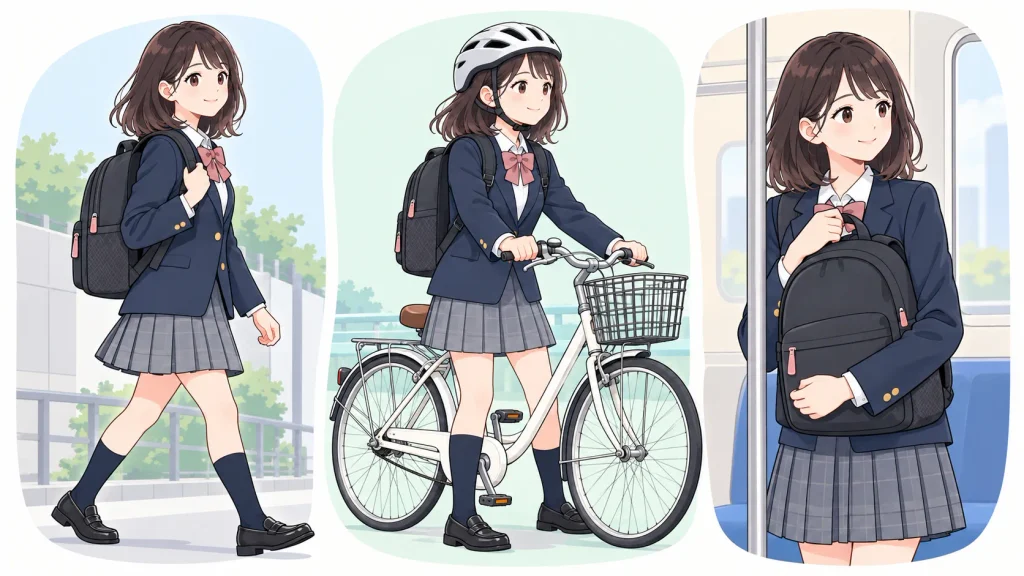 女子高校生の通学リュックの選び方
