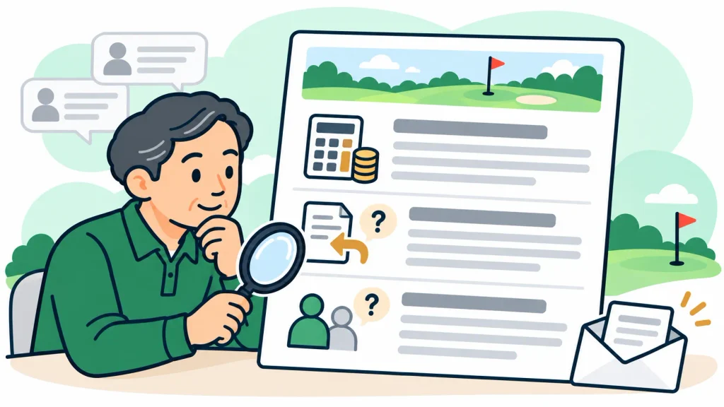 日本ゴルフ同友会の口コミ・評判は？確認できた情報を整理