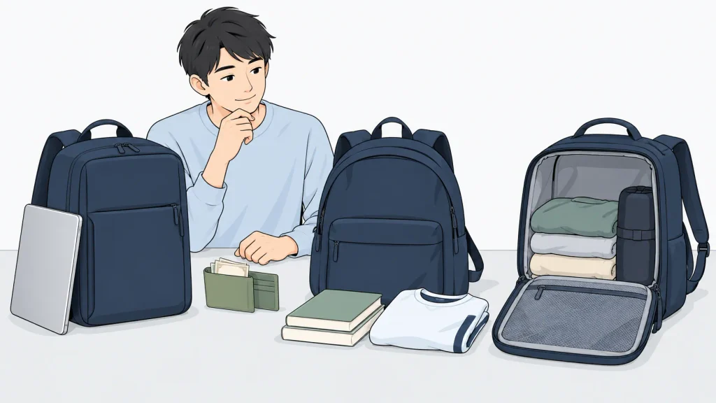 30Lリュックの選び方|購入前に確認したい5つのポイント