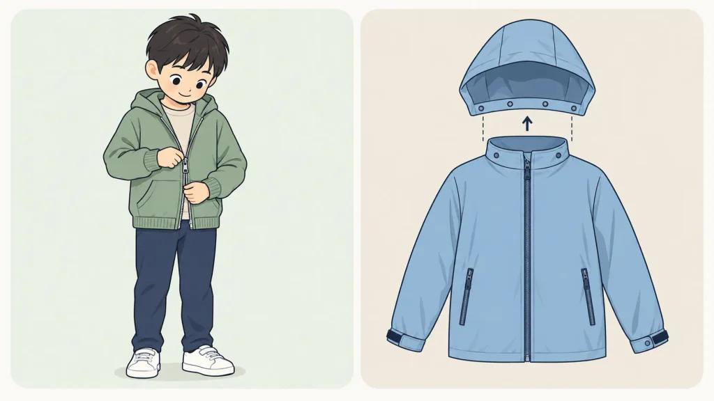ノースフェイスのキッズパーカーの選び方｜確認したい5つのポイント